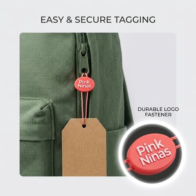 OEM Bulk Quantities Plastic Fastener Hang Tags Met Snap Lock Pins En Beveiligingslussen