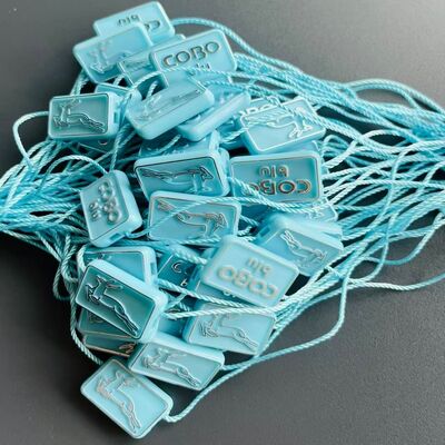 Casual Eco Friendly Plastic Tag Fastener Perfecte keuze voor kleding Tags Duurzame en veilige bevestiging