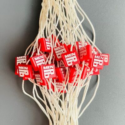 Casual Plastic Tag Fastener ontworpen voor zakken met een snelle installatie en veeg met een zachte stof onderhoud